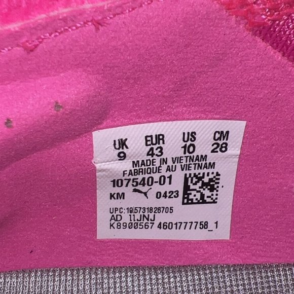 NEW SZ 9 & 10 Puma  Ultimate Energy FG AG Soccer Cleats Luminous Pink 107540-01 - Picture 10 of 10